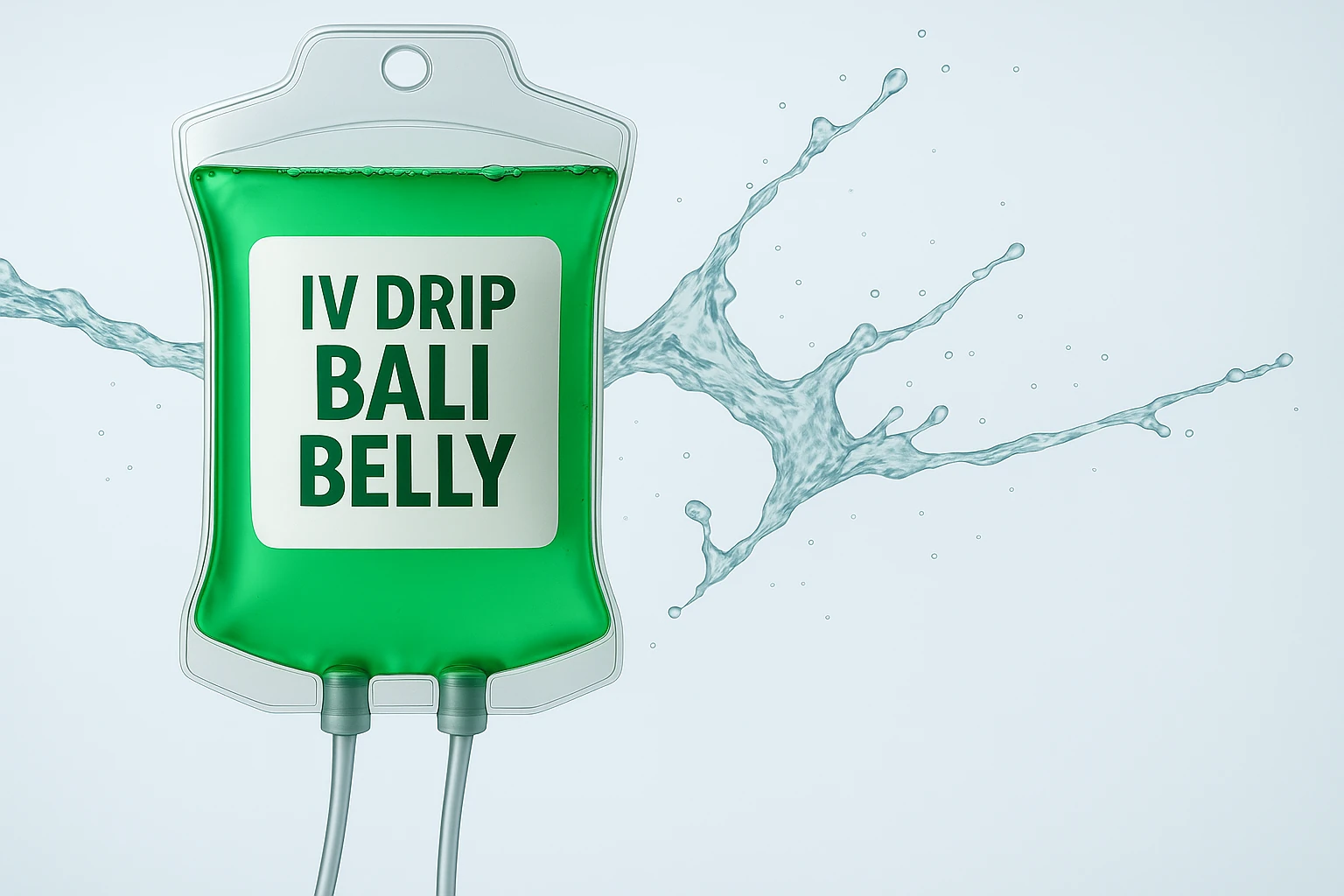 Bali Belly IV treatment at hotel room