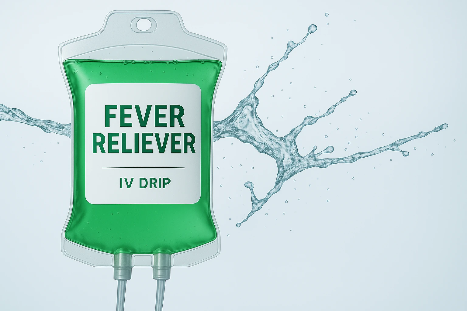 Fever Relief IV therapy at hotel Bali